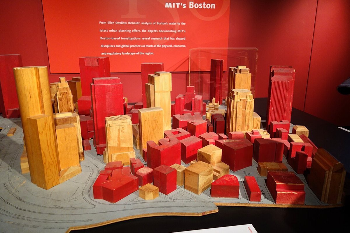 Interactive exhibit hall inside the MIT Museum in Cambridge
